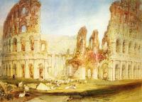 Turner, Joseph Mallord William - Rome,The Colosseum